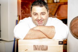 Patron du restaurant de La Poesia, Graziano Lomonte:
